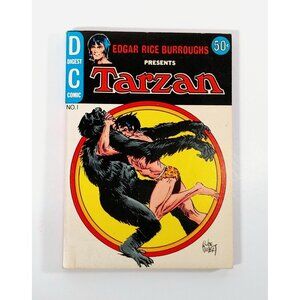 Digest Comics Edgar Rice Burroughs Presents Tarzan 1972 No. 1